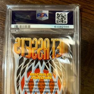 1996 Skybox E-X2000 Michael Jordan- PSA 5 EX